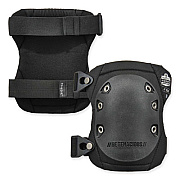 ergodyne ProFlex 335 Slip-Resistant Rubber Cap Knee Pads, Buckle Closure, One Size Fits Most, Black Cap, Pair (18335)