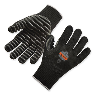 ergodyne ProFlex 9003 Certified Lightweight AV Gloves, 13.5" Long, Large, Black, Pair (17594)
