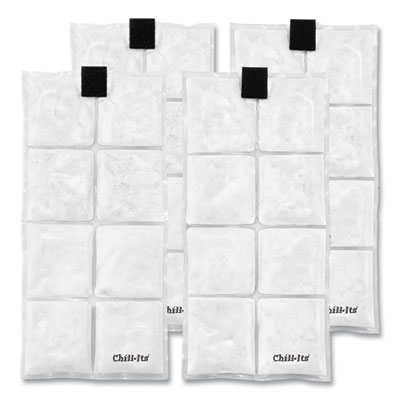 ergodyne Chill-Its 6250 Lightweight Phase Change Cooling Packs, 6 x 13, 4/Pack (12120)