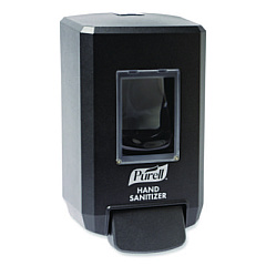 PURELL CS4 All-Weather Hand Sanitizer Dispensing System, 1,200 mL, 6.87 x 4.85 x 11.74, Graphite (552401)