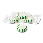 Office Snax Candy Assortments, Spearmint Candy, 1 lb Bag (00655)