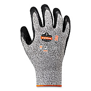 ergodyne ProFlex 7031 ANSI A3 Nitrile-Coated CR Gloves, EN388: 4X42C, 9.5" Long, Small, Gray, Pair (17982)