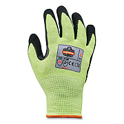 ergodyne ProFlex 7041-CASE ANSI A4 Nitrile Coated CR Gloves, EN388: 4X42D, 11" Long, X-Large, Lime, 144 Pairs/Carton (17825)