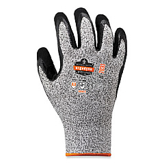 ergodyne ProFlex 7031-CASE ANSI A3 Nitrile-Coated CR Gloves, EN388: 4X42C, 9.5" Long, Small, Gray, 144 Pairs/Carton (17882)