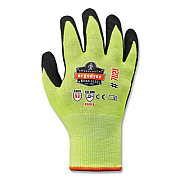 ergodyne ProFlex 7021 Hi-Vis Nitrile-Coated CR Gloves, EN388: 4342B, 8.75" Long, Medium, Lime, Pair (17963)