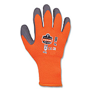 ergodyne ProFlex 7401-CASE Coated Lightweight Winter Gloves, EN388: 2131X, 10" Long, Medium, Orange, 144 Pairs/Carton (17893)