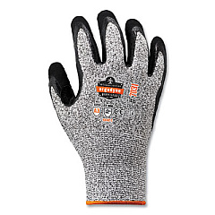 ergodyne ProFlex 7031-CASE ANSI A3 Nitrile-Coated CR Gloves, EN388: 4X42C, 9.5" Long, Medium, Gray, 144 Pairs/Carton (17883)