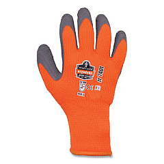 ergodyne ProFlex 7401-CASE Coated Lightweight Winter Gloves, EN388: 2131X, 11" Long, X-Large, Orange, 144 Pairs/Carton (17895)