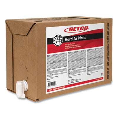 Betco Hard as Nails Floor Finish, 5 gal Bag-in-Box (659B500)