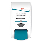 SC Johnson Professional Cleanse AntiBac Dispenser, 2 L, 6.3 x 5.4 x 11.3, White/Aqua, 8/Carton (ANT2LDP)