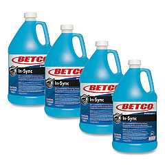 Betco Symplicity In-Sync Premium Hand Dishwashing Detergent, Fresh Ozonic Scent, 1 gal Bottle, 4/Carton (18510400)