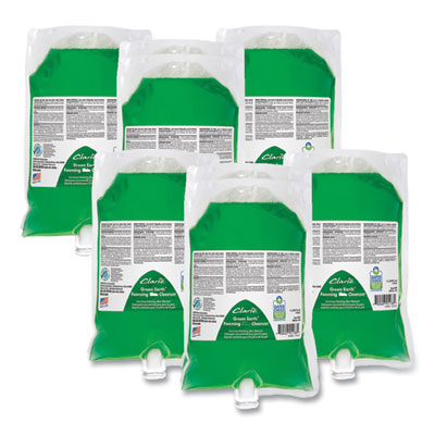 Betco Green Earth Foaming Skin Cleanser Refill, Fresh Meadow Scent, 1,000 mL, 6/Carton (7812900)