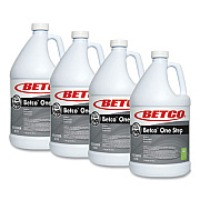 Betco One Step Floor Restorer, Lemon Scent, 1 gal Bottle, 4/Carton (6180400)