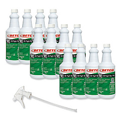 Betco GE Fight Bac RTU Disinfectant, Fresh Scent, 32oz Bottle, 12/Carton (3901200)