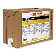 Betco pH7 Floor Cleaner, Lemon Scent, 5 gal Bag-in-Box (138B500)