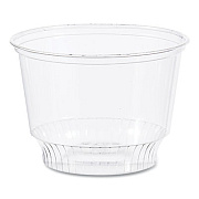SOLO Sundae Cups, 8 oz, Plastic, Clear, 50/Bag, 20 Bags/Carton (SD8)