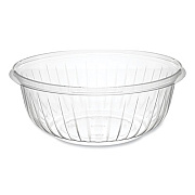 Dart PresentaBowls Clear Bowls, 32 oz, Plastic, 63/Bag, 4 Bags/Carton, 252 Bowls/Carton (PET32B)