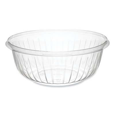 Dart PresentaBowls Clear Bowls, 32 oz, Plastic, 63/Bag, 4 Bags/Carton, 252 Bowls/Carton (PET32B)
