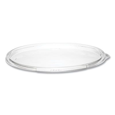 Dart PresentaBowls Clear Flat Lids, 7.2" Diameter x 0.4" h, Plastic, 252/Carton (C64BL)