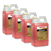 Betco pH7Q Dual Neutral FastDraw Disinfectant Cleaner, Lemon Scent, 67.6 oz Bottle, 4/Carton (3554700)