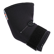 ergodyne ProFlex 655 Compression Arm Sleeve with Strap, Large, Black (16584)
