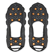 ergodyne Trex 6304 One-Piece Step-In Full Coverage Ice Cleats, Small, Black, Pair (16782)
