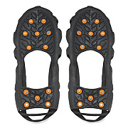 ergodyne Trex 6304 One-Piece Step-In Full Coverage Ice Cleats, X-Large, Black, Pair (16785)