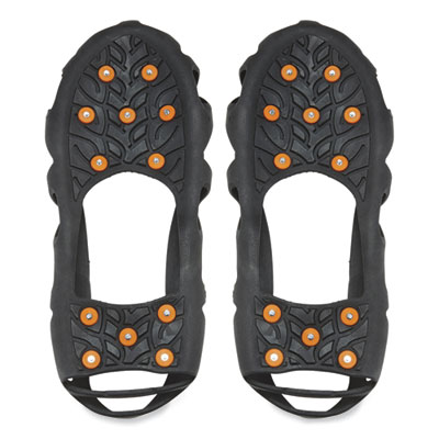 ergodyne Trex 6304 One-Piece Step-In Full Coverage Ice Cleats, X-Large, Black, Pair (16785)