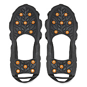 ergodyne Trex 6304 One-Piece Step-In Full Coverage Ice Cleats, Medium, Black, Pair (16783)