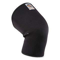 ergodyne ProFlex 600 Neoprene Single Layer Knee Sleeve, X-Large, Black (16505)