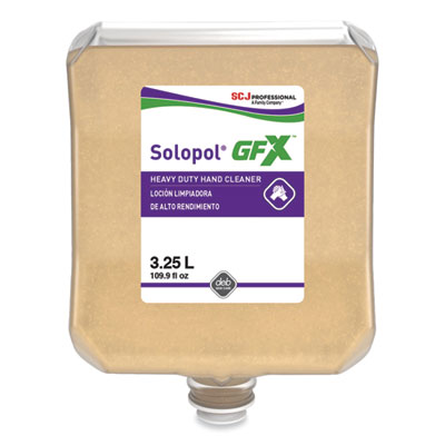 SC Johnson Professional Solopol GFX Heavy Duty Hand Cleaner Refill, Citrus Scent, 3.25 L, 2/Carton (GPF3LNA)