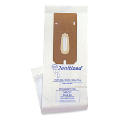 Janitized Vacuum Filter Bags Designed to Fit Oreck XL2000/8000/9000 Type CC, 80/Carton (JANORXLCC28)