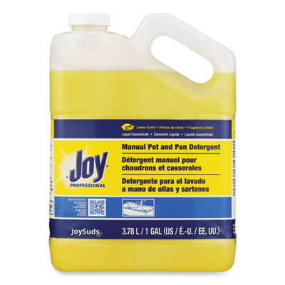 Joy Dishwashing Liquid, Lemon Scent, 1 gal Bottle, 4/Carton (43607CT)
