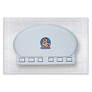 Koala Kare KB208 Oval Wall Mounted, 34 x 21, Gray (KB20801)