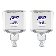 PURELL Advanced Hand Sanitizer Gentle and Free Foam, 1,200 mL Refill, Fragrance-Free, For ES4 Dispensers, 2/Carton (505102)