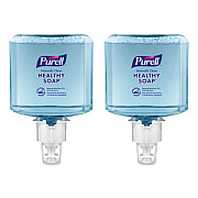 PURELL CLEAN RELEASE Technology HEALTHY SOAP Naturally Clean Foam Refill, For ES4 Dispensers, Citrus Scent, 1,200 mL, 2/Carton (507102)
