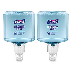 PURELL CLEAN RELEASE Technology (CRT) HEALTHY SOAP High Performance Foam Refill, For ES4 Dispensers, Fragrance-Free, 1,200 mL, 2/CT (508502)