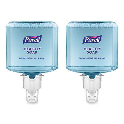 PURELL HEALTHY SOAP Lotion Handwash Refill, For ES4 Dispensers, Clean and Fresh Scent, 2,000 mL, 2/Carton (509502)