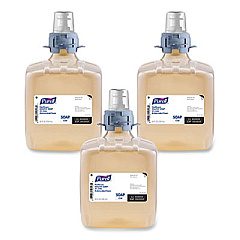 PURELL Healthcare HEALTHY SOAP 2% CHG Antimicrobial Foam Refill, For CS4 Dispensers, Fragrance-Free, 1,250 mL, 3/Carton (518103)