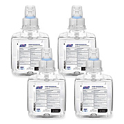 PURELL VF PLUS Hand Sanitizer Gel, 1,200 mL Refill Bottle, Fragrance-Free, For CS4 Dispensers, 4/Carton (519904CT)