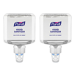 PURELL Advanced Hand Sanitizer Foam, For ES8 Dispensers, 1,200 mL Refill, Clean Scent, 2/Carton (775302)