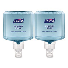PURELL HEALTHY SOAP Foam Refill, For ES8 Dispensers, Fresh Scent, 1,200 mL, 2/Carton (777702)