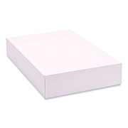 SCT Half Dozen Donut Boxes, 12 x 8 x 2.25, White, Paper, 200/Carton (1212)