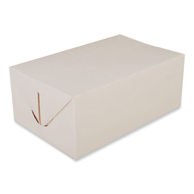 SCT Carryout Boxes, 7" x 4.5" x 2.75", White, Paper, 500/Carton (2718)