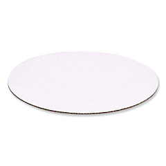SCT Mottled White Cake Circles, 10" Diameter, White, Paper, 100/Carton (11317)