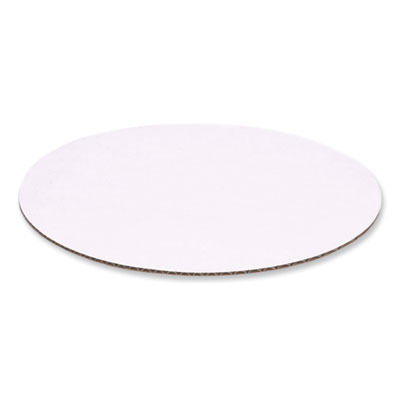 SCT Mottled White Cake Circles, 10" Diameter, White, Paper, 100/Carton (11317)