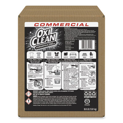 OxiClean Stain Remover, Regular Scent, 30 lb Box (3320084012)