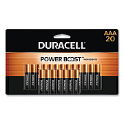 Duracell Power Boost CopperTop Alkaline AAA Batteries, 20/Pack (MN2400B20Z)