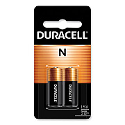 Duracell Specialty Alkaline Battery, N, 1.5 V, 2/Pack (MN9100B2PK)
