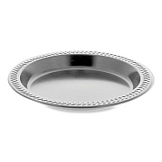 Pactiv Evergreen Meadoware Impact Plastic Dinnerware, Plate, 6" dia, Black, 1,000/Carton (YMI6E)